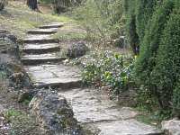 Granit Schiefer Natursteinplatte Verlegen